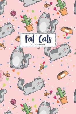 Book cover for Fat Cats Notebook