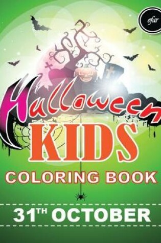 Cover of Halloween Kids Coloring Book