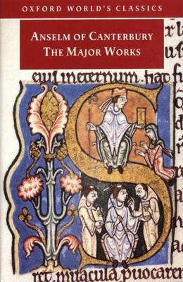 Book cover for Anselm of Canterbury - The Major Works