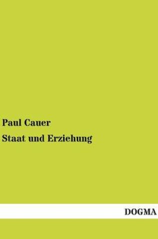 Cover of Staat und Erziehung