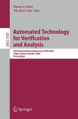 Book cover for Automated Technology for Verification and Analysis