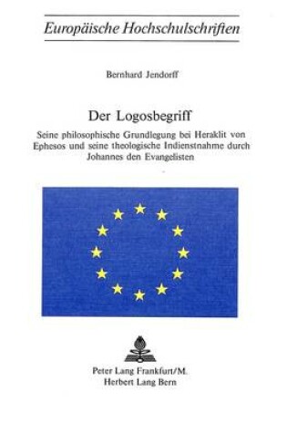 Cover of Der Logosbegriff