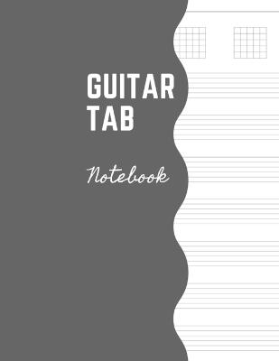 Book cover for Guitar Tab Notebook