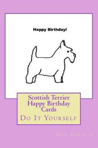 Cover of Scottish Terrier Happy Birthday Cards
