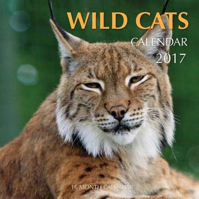 Book cover for Wild Cats Calendar 2017