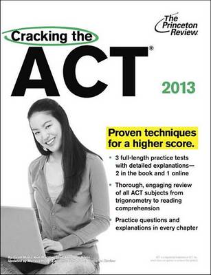 Cover of Cracking the ACT, 2013 Edition