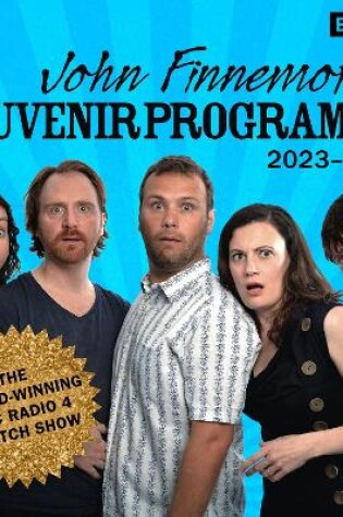 Cover of John Finnemore’s Souvenir Programme: 2023-2025