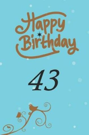 Cover of Happy birthday 43