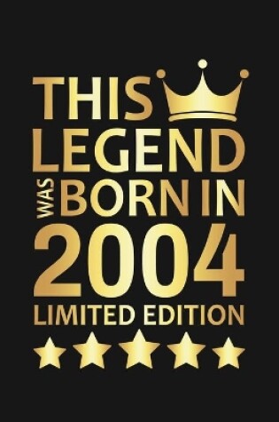 Cover of This Legend Was Born In 2004 Limited Edition