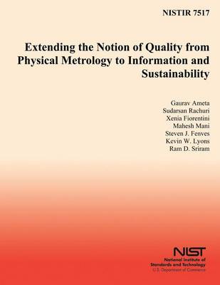 Book cover for Extending the Notion of Quality from Physical Metrology to Information and Sustainability