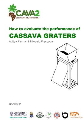 Book cover for How to evaluate the performance of cassava graters