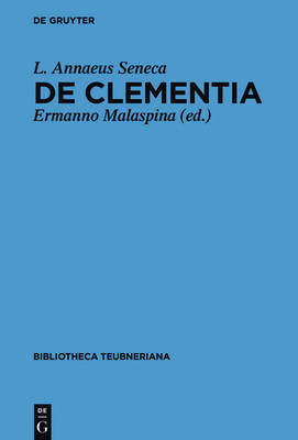 Book cover for de Clementia Libri Duo