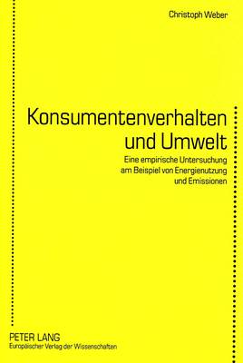 Book cover for Konsumentenverhalten Und Umwelt