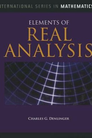 Cover of Elements Of Real Analysis