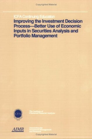 Cover of Improving the Investment Decision Process