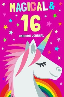 Book cover for Magical & 16 Unicorn Journal