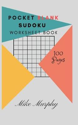 Cover of Pocket Blank Sudoku Worksheet Book