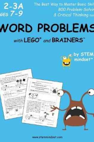 Cover of Word Problems with Lego and Brainers Grades 2-3a Ages 7-9