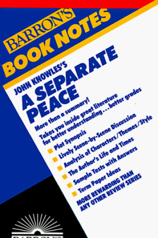 Cover of "Separate Peace"