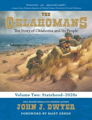 Book cover for The Oklahomans, Vol.2: The Story of Oklahoma and Its People: Statehood-2020s