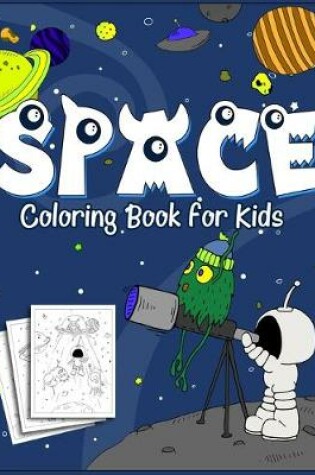 Cover of Space Coloring Book for Kids