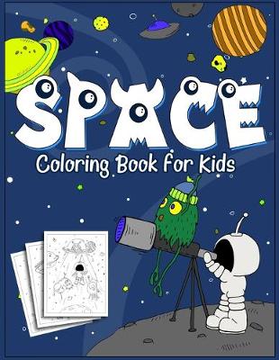 Cover of Space Coloring Book for Kids