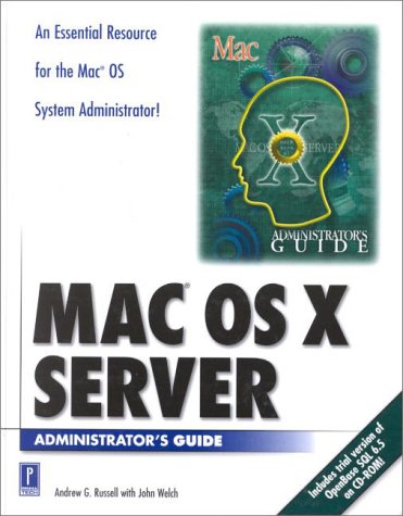 Book cover for Mac OS X Administrator's Guide
