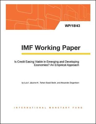 Book cover for Is Credit Easing Viable in Emerging and Developing Economies? an Empirical Approach