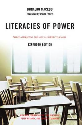 Book cover for Literacies of Power