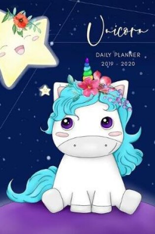 Cover of Planner July 2019- June 2020 Mystical Unicorn Monthly Weekly Daily Calendar