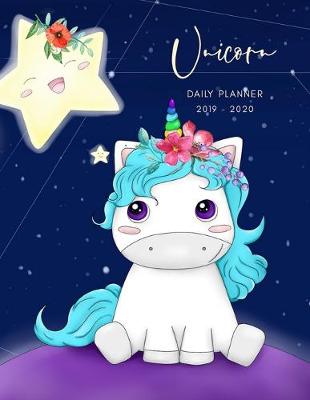 Book cover for Planner July 2019- June 2020 Mystical Unicorn Monthly Weekly Daily Calendar