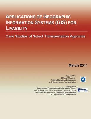 Book cover for Applications of Geographic Information Systems for Livability