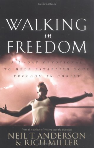 Book cover for Walking in Freedom Devotional