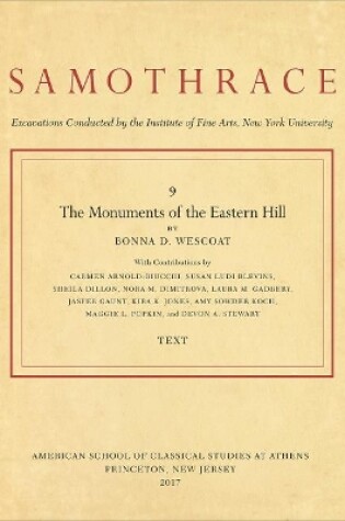 Cover of The Monuments of the Eastern Hill