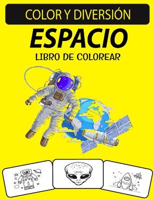 Book cover for Espacio Libro de Colorear