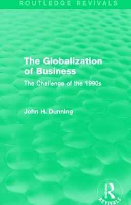 Book cover for The Globalization of Business (Routledge Revivals)