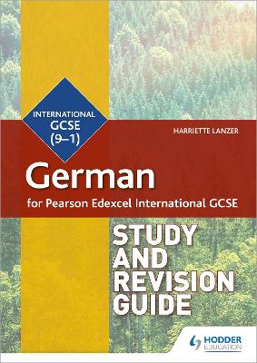 Book cover for Pearson Edexcel International GCSE German Study and Revision Guide