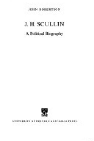 Cover of John Scullin
