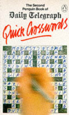 Book cover for "Daily Telegraph" Book of Quick Crosswords