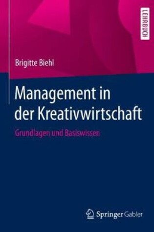 Cover of Management in der Kreativwirtschaft