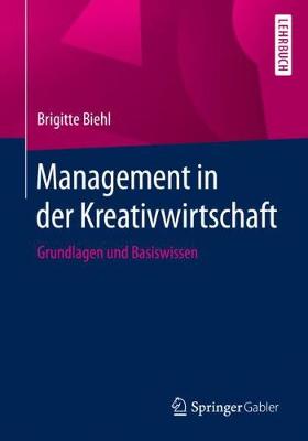 Book cover for Management in der Kreativwirtschaft