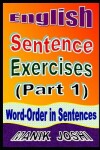 Book cover for English Sentence Exercises (Part 1)