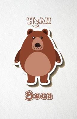 Book cover for Heidi Bear A5 Lined Notebook 110 Pages