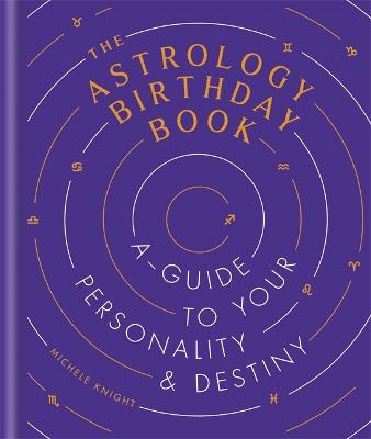 Book cover for The Astrology Birthday Book