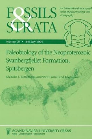 Cover of Paleobiology of the Neoproterozoic Svanbergfjellet Formation, Spitsbergen