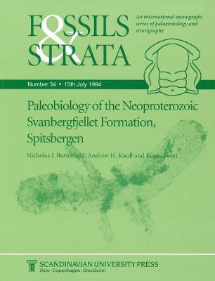 Book cover for Paleobiology of the Neoproterozoic Svanbergfjellet Formation, Spitsbergen