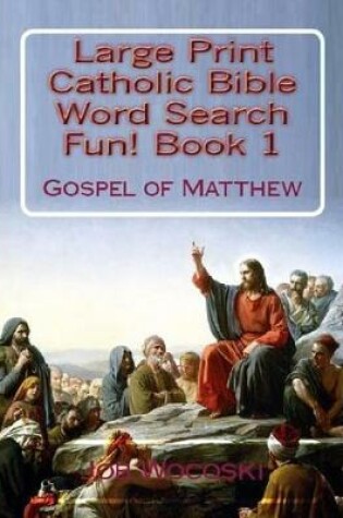 Cover of Title Large Print Catholic Bible Word Search Fun Book 1