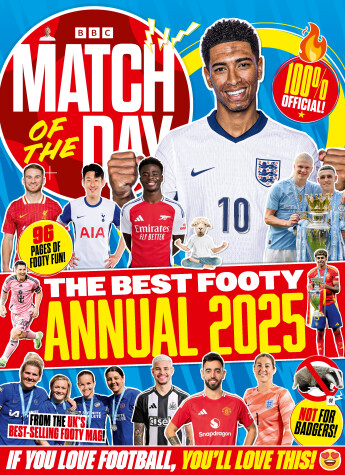 Cover of Match of the Day Annual 2025