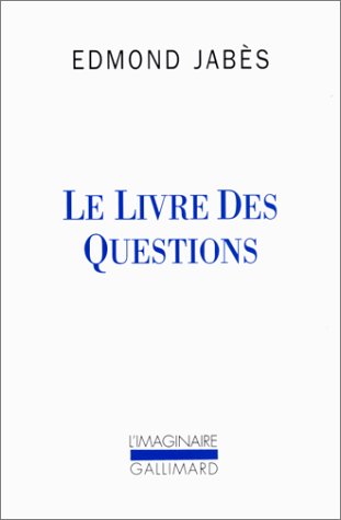 Book cover for Livre des questions 1