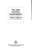 Book cover for The Unix System V Environment